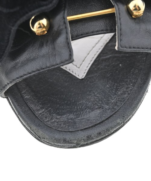 CHANEL（シャネル）サンダル 黒 サイズ:EU37 1/2(24cm位) レディース/2200696354045