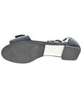 CHANEL（シャネル）サンダル 黒 サイズ:EU37 1/2(24cm位) レディース/2200696354045