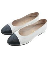 CHANEL（シャネル）バレエシューズ/オペラシューズ 白 サイズ:EU36(22.5cm位) レディース/2200696591051