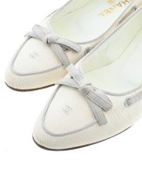 CHANEL（シャネル）モカシン/デッキシューズ 白 サイズ:EU36(22.5cm位) レディース/2200696904011