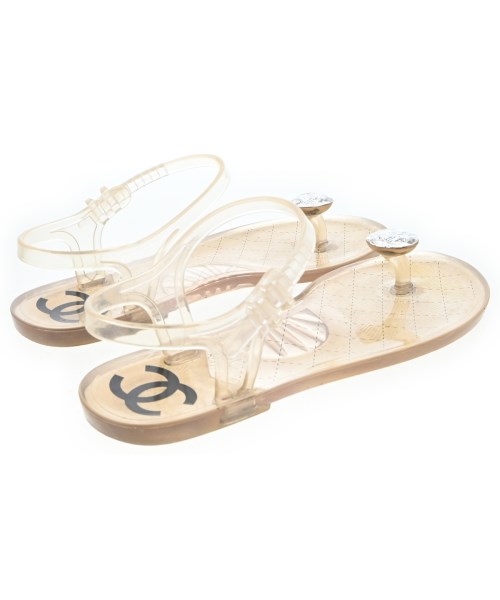 CHANEL（シャネル）サンダル ベージュ サイズ:EU36(22.5cm位) レディース/2200698667013