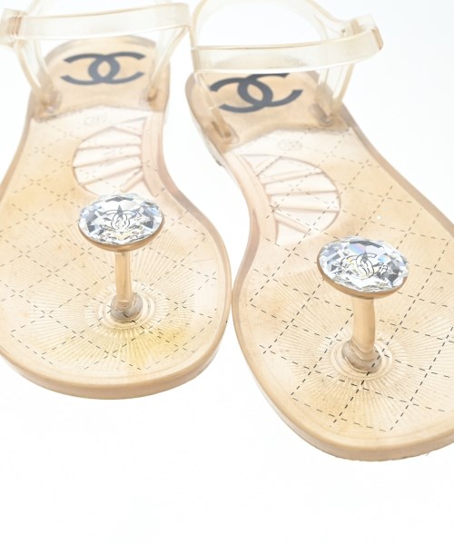 CHANEL（シャネル）サンダル ベージュ サイズ:EU36(22.5cm位) レディース/2200698667013