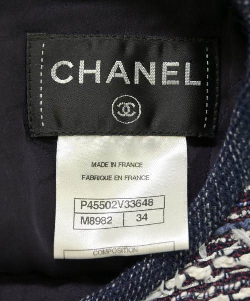 CHANEL（シャネル）ワンピース 紺 サイズ:34(XXS位) レディース/2200691298030