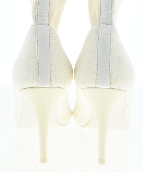 CHANEL（シャネル）ブーツ 白 サイズ:EU37 1/2(24cm位) レディース/2200691298122