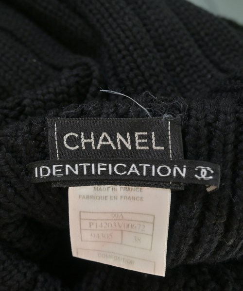CHANEL（シャネル）ニット・セーター 黒 サイズ:38(S位) レディース/2200692557020