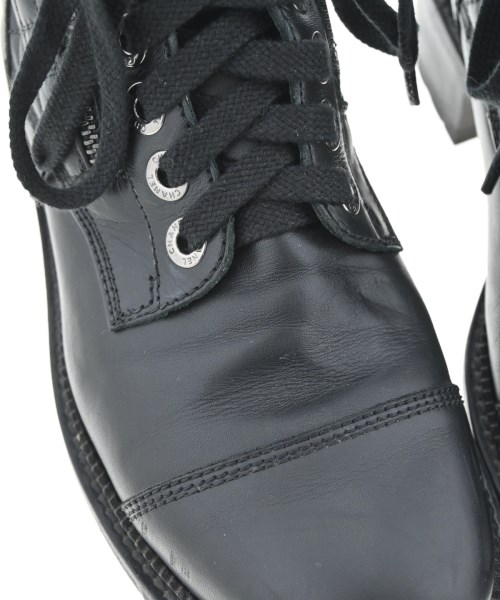 CHANEL（シャネル）ブーツ 黒 サイズ:EU38(24.5cm位) レディース/2200699768115