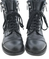CHANEL（シャネル）ブーツ 黒 サイズ:EU38(24.5cm位) レディース/2200699768115