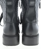 CHANEL（シャネル）ブーツ 黒 サイズ:EU38(24.5cm位) レディース/2200699768115