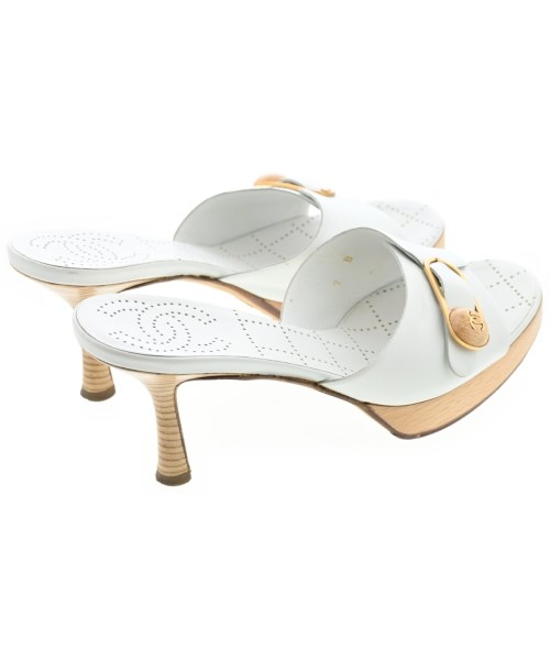 CHANEL（シャネル）サンダル 白 サイズ:37(23.5cm位) レディース/2200699945042