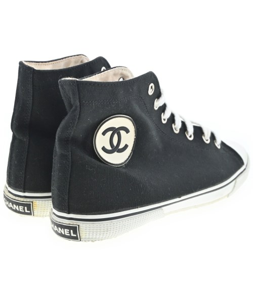 CHANEL（シャネル）スニーカー 黒 サイズ:EU38(24.5cm位) レディース/2200698848320