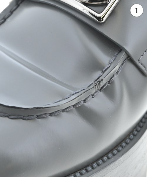 CHANEL（シャネル）ドレスシューズ/ローファー グレー サイズ:EU36(22.5cm位) レディース/2200700776108