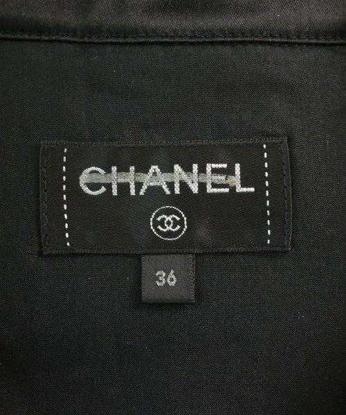 CHANEL（シャネル）カジュアルシャツ 黒 サイズ:36(XS位) レディース/2200700879120