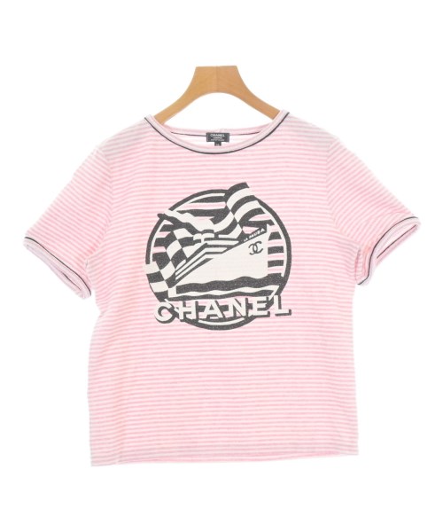 CHANEL(シャネル)Tシャツ・カットソー ピンク サイズ:38(S位)/2200700879137