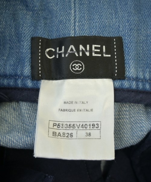 CHANEL（シャネル）デニムパンツ 青 サイズ:38(S位) レディース/2200700879151