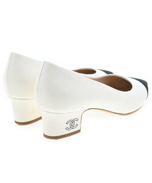 CHANEL（シャネル）パンプス 白 サイズ:EU38(24.5cm位) レディース/2200701095024