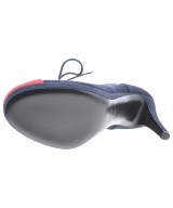 CHANEL（シャネル）ブーティ 紺 サイズ:EU38 1/2(25cm位) レディース/2200701763275