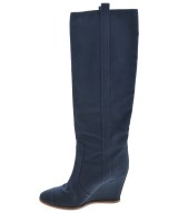 CHANEL（シャネル）ブーツ 紺 サイズ:EU37(23.5cm位) レディース/2200701763299