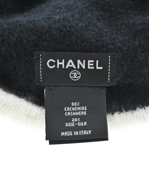 CHANEL（シャネル）ニットキャップ・ビーニー 黒 サイズ:- レディース/2200654778043