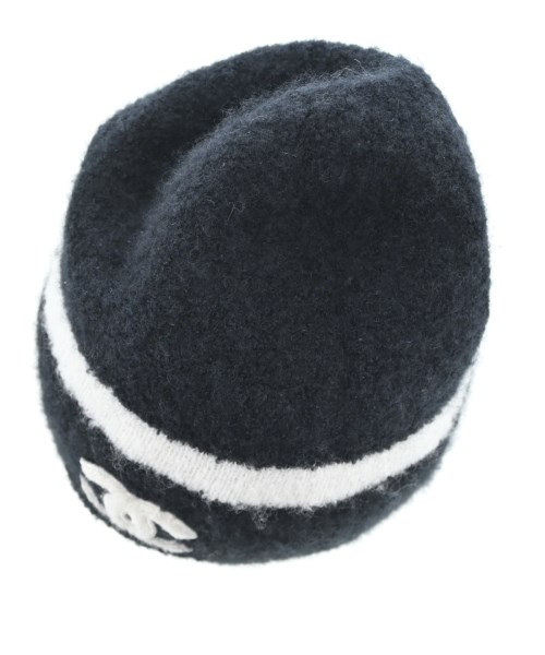 CHANEL（シャネル）ニットキャップ・ビーニー 黒 サイズ:- レディース/2200654778043