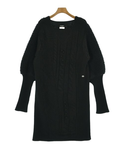 CHANEL(シャネル)ワンピース 黒 サイズ:44(L位)/2200655294016