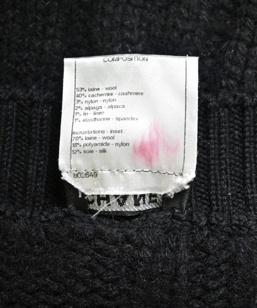 CHANEL（シャネル）ワンピース 黒 サイズ:44(L位) レディース/2200655294016