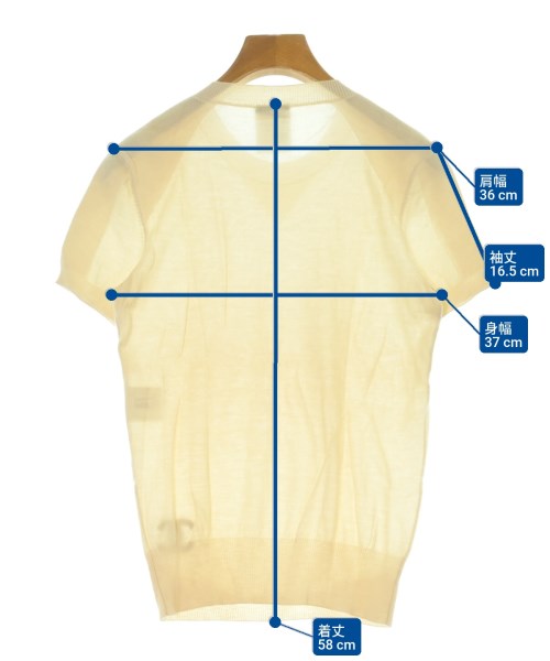 CHANEL（シャネル）ニット・セーター ベージュ サイズ:34(XXS位) レディース/2200648711056