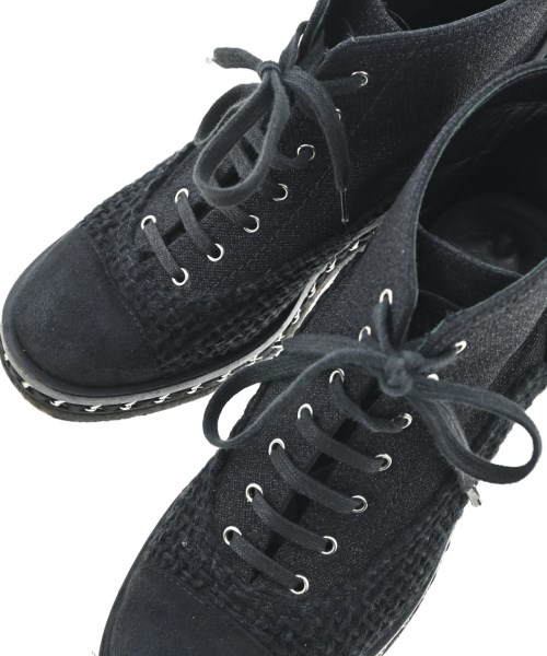 CHANEL（シャネル）ブーティ 黒 サイズ:37(23.5cm位) レディース/2200655742029