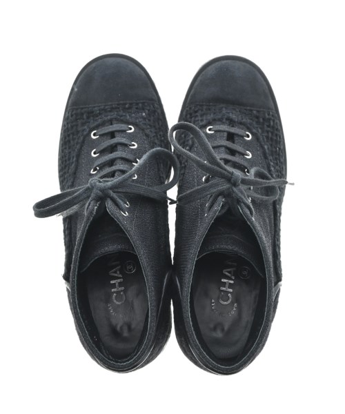 CHANEL（シャネル）ブーティ 黒 サイズ:37(23.5cm位) レディース/2200655742029