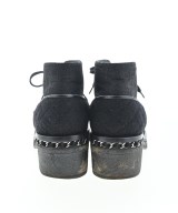 CHANEL（シャネル）ブーティ 黒 サイズ:37(23.5cm位) レディース/2200655742029
