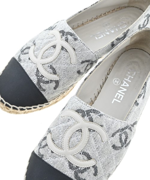 CHANEL（シャネル）エスパドリーユ 黒 サイズ:37(23.5cm位) レディース/2200655742036