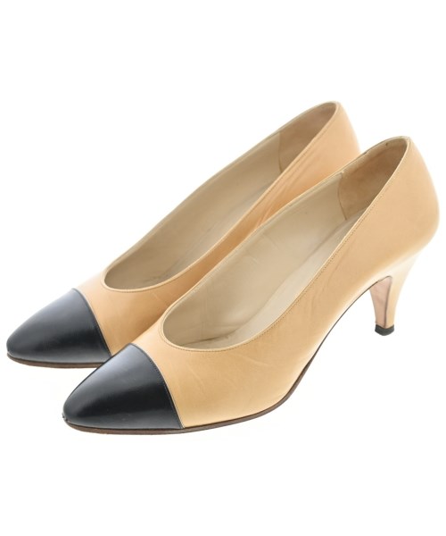 CHANEL(シャネル)パンプス ベージュ サイズ:UK4 1/2(23cm位)/2200656176038