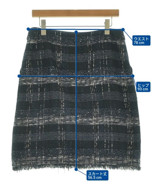 CHANEL（シャネル）ミニスカート 黒 サイズ:42(M位) レディース/2200656386062