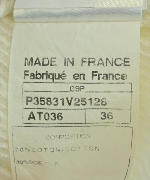 CHANEL（シャネル）ブラウス 白 サイズ:36(XS位) レディース/2200649799084