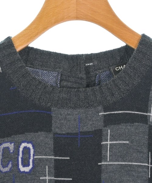 CHANEL（シャネル）ニット・セーター グレー サイズ:34(XXS位) レディース/2200657102029