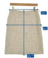 CHANEL（シャネル）ひざ丈スカート ベージュ サイズ:38(S位) レディース/2200657209018