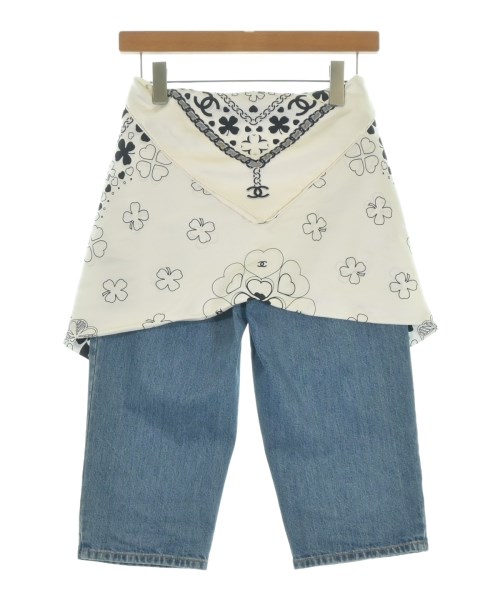 CHANEL（シャネル）ショートパンツ 紺 サイズ:36(XS位) レディース/2200657574055
