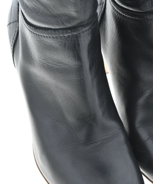 CHANEL（シャネル）ブーツ 黒 サイズ:EU37 1/2(24cm位) レディース/2200657669584