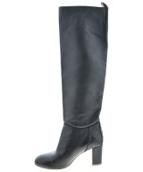 CHANEL（シャネル）ブーツ 黒 サイズ:EU37 1/2(24cm位) レディース/2200657669584