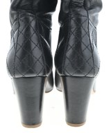 CHANEL（シャネル）ブーツ 黒 サイズ:EU37 1/2(24cm位) レディース/2200657669584