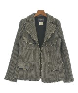 CHANEL（シャネル）ジャケット 黒 サイズ:42(M位) レディース/2200637068369