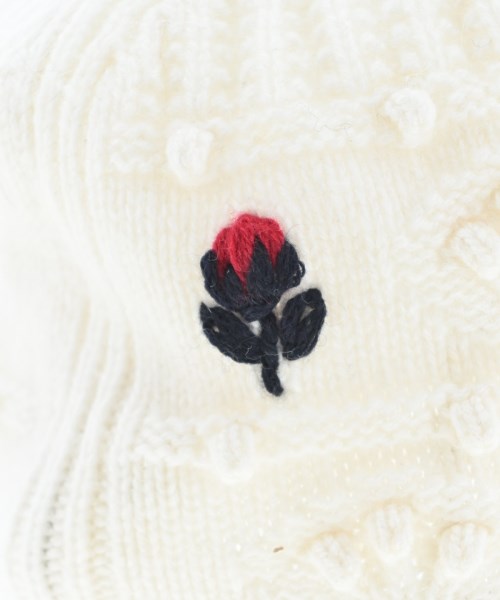 CHANEL（シャネル）ニットキャップ・ビーニー 白 サイズ:L レディース/2200637068529