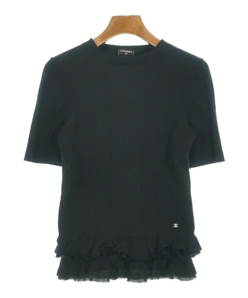CHANEL(シャネル)ニット・セーター 黒 サイズ:34(XXS位)/2200659101020