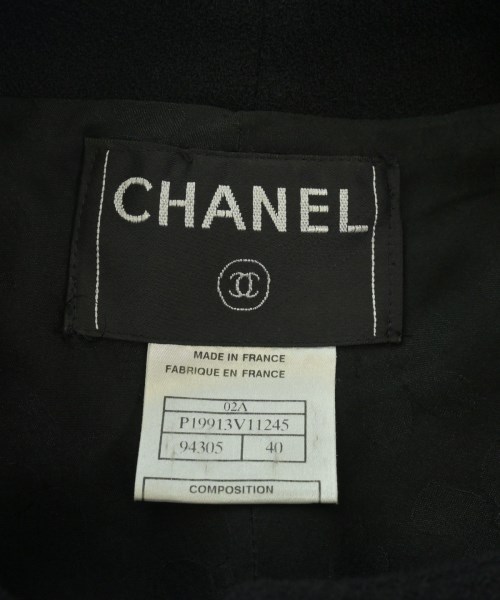 CHANEL（シャネル）ノーカラージャケット 黒 サイズ:40(M位) レディース/2200659273017