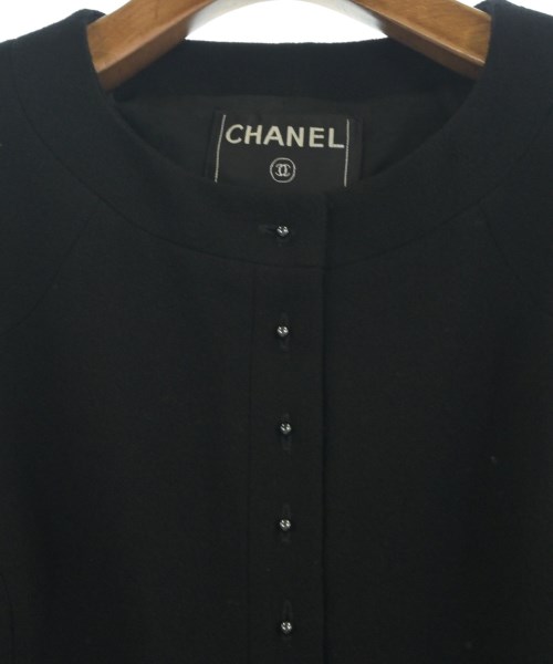 CHANEL（シャネル）ノーカラージャケット 黒 サイズ:40(M位) レディース/2200659273017