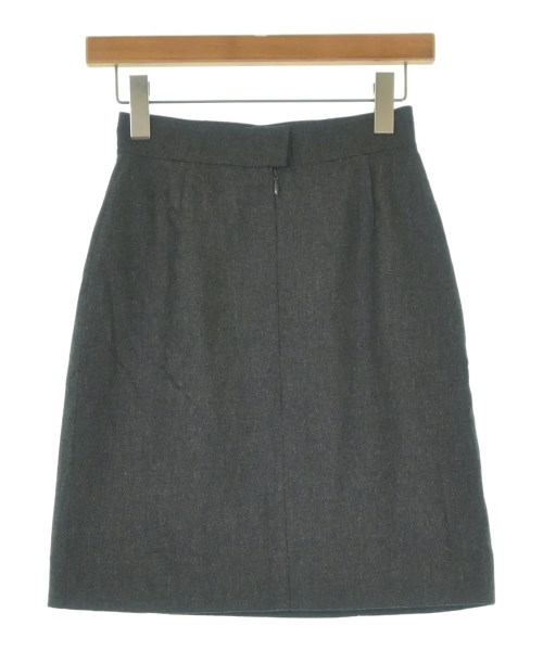 CHANEL（シャネル）ミニスカート グレー サイズ:38(S位) レディース/2200659320018