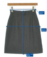 CHANEL（シャネル）ミニスカート グレー サイズ:38(S位) レディース/2200659320018