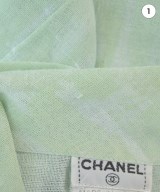 CHANEL（シャネル）ブラウス 緑 サイズ:S レディース/2200659201058