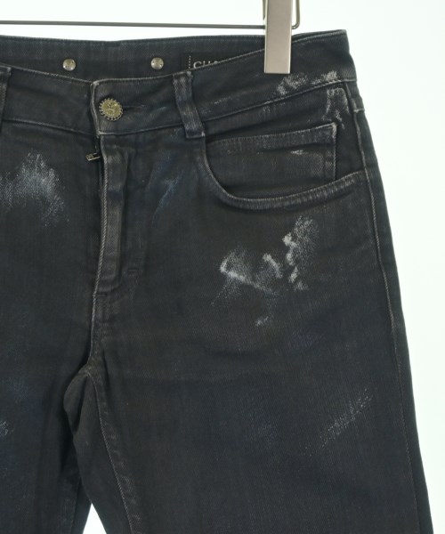 CHANEL（シャネル）デニムパンツ 黒 サイズ:38(S位) レディース/2200659579041