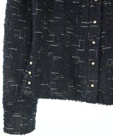 CHANEL（シャネル）ノーカラージャケット 紺 サイズ:38(S位) レディース/2200654669020