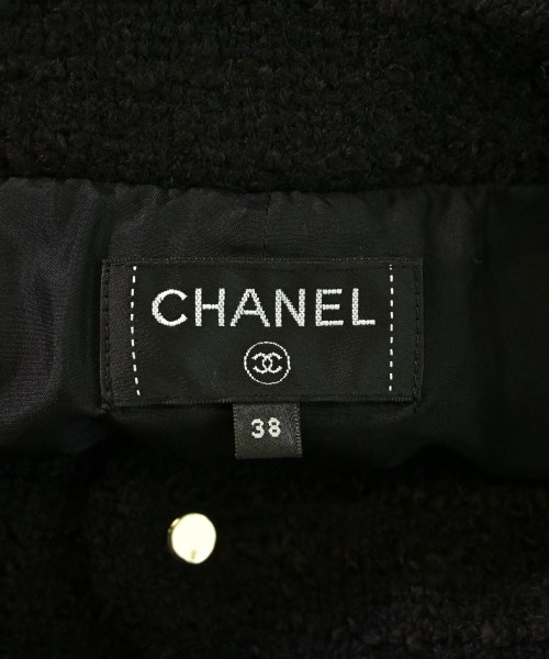CHANEL（シャネル）ひざ丈スカート 黒 サイズ:38(S位) レディース/2200654669044